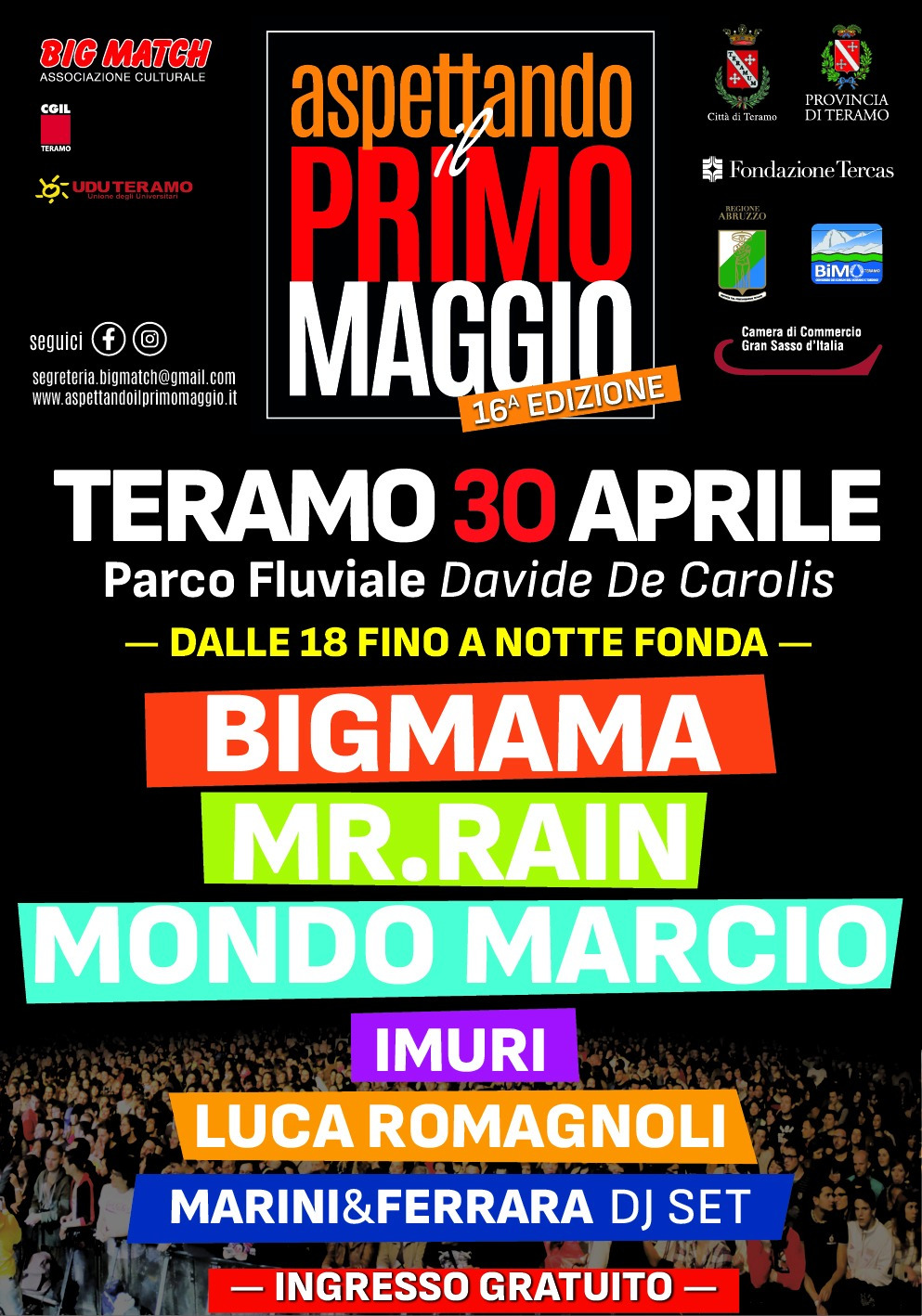 locandina Aspettando il Primo Maggio a Teramo 2025